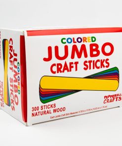 Jumbo Red Craft Sticks
