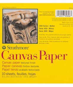 Strathmore Canvas Paper Pad 16x20 10 Sheets